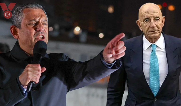 Özgür Özel’den Tom Barrack’a: ‘Senin gibi bütün emperyalistlerin alnını karışlayacağız’