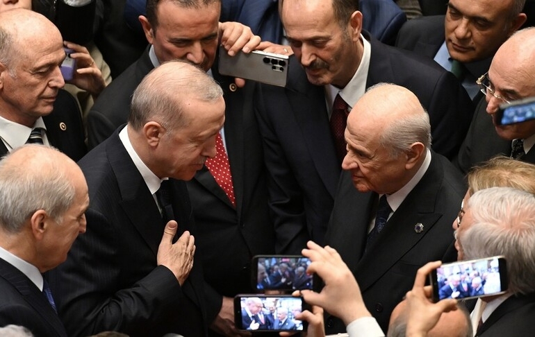 Erdoğan’dan 23 Nisan resepsiyonunda ‘açılım’ mesajı