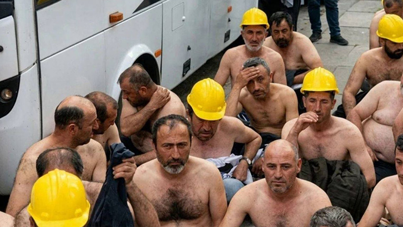 Doruk Madencilik işçilerine verilen sözler tutulmadı: İçişleri Bakanlığı önünde toplanacaklar