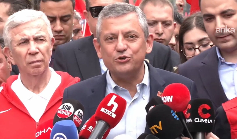 CHP 19 Mayıs’ta yürüdü: Özel’den Yavaş ve İmamoğlu mesajı