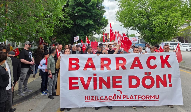 Kızılcagün Platformu’ndan 19 Mayıs’ta ABD Büyükelçiliği’ne yürüyüş: Barrack evine dön!