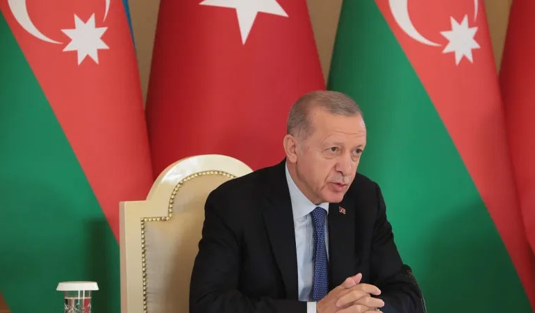 Erdoğan, Azerbaycan’ın Milli Kurtuluş Günü’nü kutladı