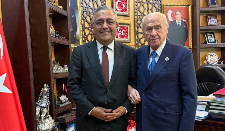 Sezgin Tanrıkulu’ndan Devlet Bahçeli’ye ziyaret