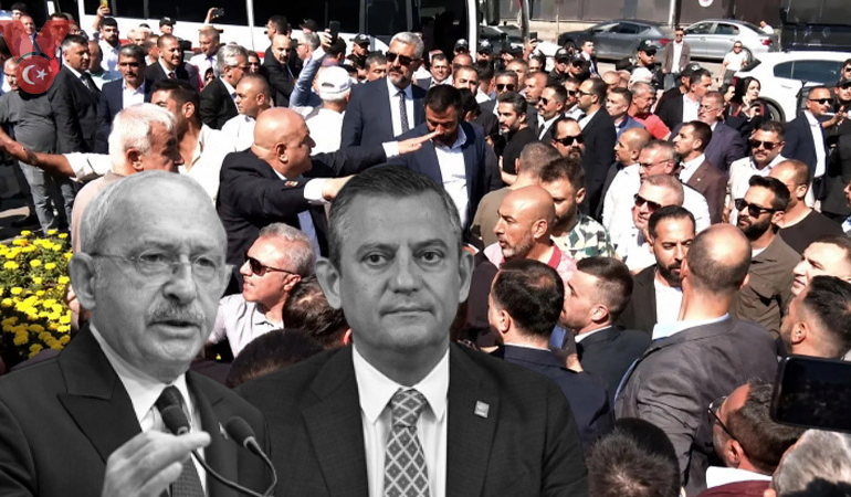 CHP grup toplantısı öncesi TBMM’de önünde gerginlik çıktı!
