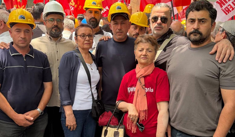 CVP’den Yıldızlar Holding önündeki Doruk Madencilik işçilerine destek: ‘Kendi vatandaşını açlığa mahkûm eden hiçbir düzen milli olamaz!’
