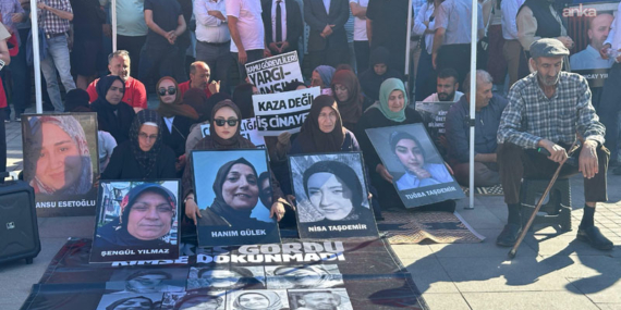 Dilovası faciasında yaşamını yitirenlerin aileleri Gebze’de adalet nöbetine başladı