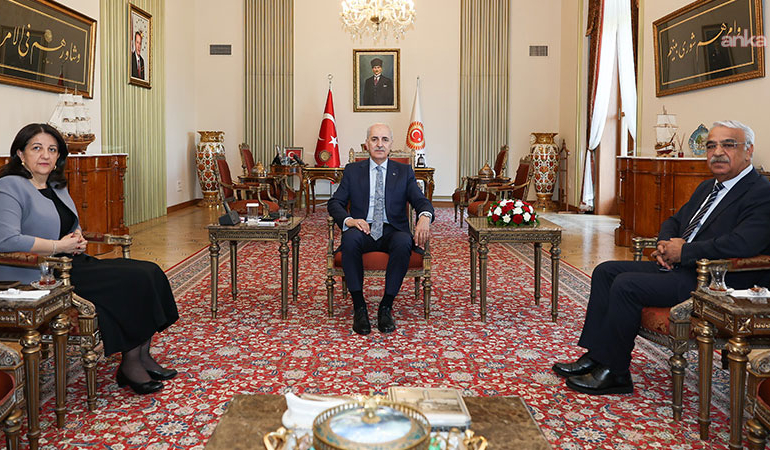 Numan Kurtulmuş ile görüşen İmralı heyetinden ‘çerçeve yasa’ açıklaması