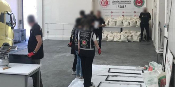 İpsala Gümrük Kapısı’nda 3 milyar TL’lik uyuşturucu operasyonu