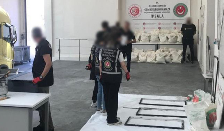 İpsala Gümrük Kapısı’nda 3 milyar TL’lik uyuşturucu operasyonu