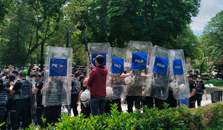 Öğretmenlerin Ankara’daki eylemine polis müdahalesi