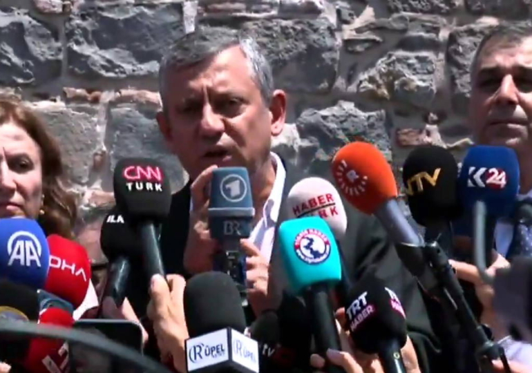 Özgür Özel’den Diyarbakır’da ‘Selahattin Demirtaş’ mesajı