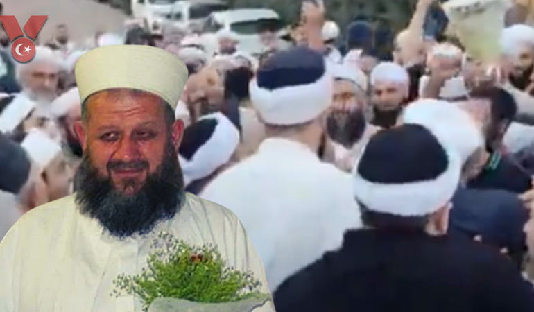 6 yaşındaki kızını evlendiren Yusuf Ziya Gümüşel tahliye oldu: Tarikat mensupları tekbirlerle karşıladı!