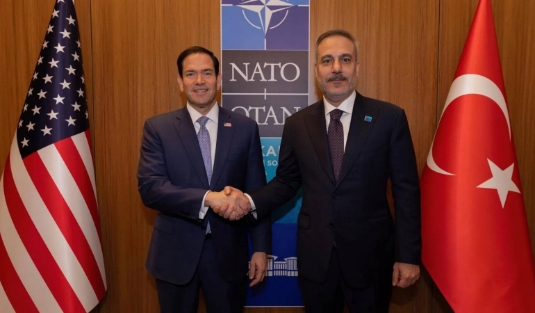 Hakan Fidan ve ABD’li mevkidaşı Rubio’dan NATO görüşmesi