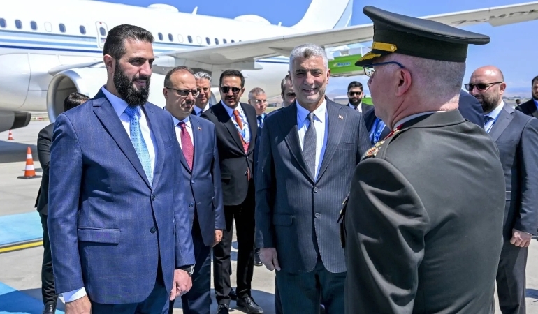Ahmed Şara, NATO Zirvesi için Ankara’da