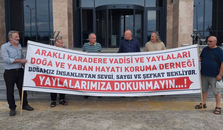 Trabzon’da hukuksuz maden sondaj çalışmasına suç duyurusu