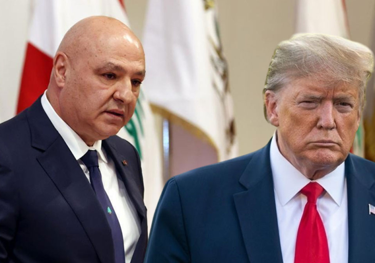 Lübnan Cumhurbaşkanı, Trump ile Beyaz Saray’da Hizbullah ve İsrail’i görüşecek