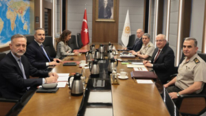 Yaşar Güler ile Hakan Fidan MSB’de bir araya geldi