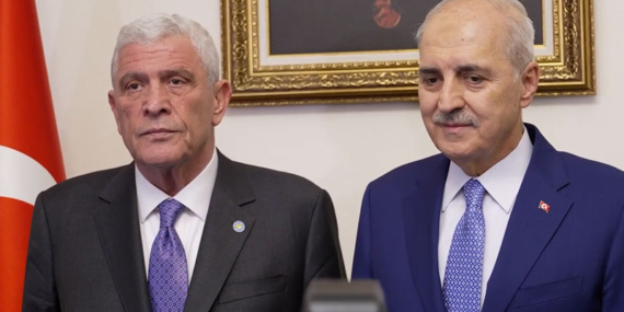 Kurtulmuş ile görüşen Dervişoğlu: ‘Terör örgütünün dayatmasıyla hazırlanan düzenlemeye sonuna kadar karşı olacağız’