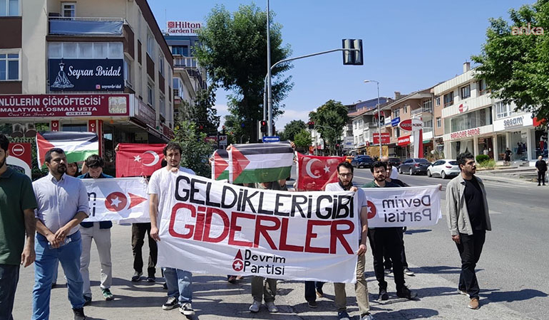 NATO karşıtı yürüyüş: Devrim Partisi Genel Sekreteri ve Ankara İl Başkanı gözaltına alındı