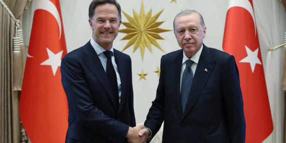 Erdoğan, NATO Genel Sekreteri Rutte ile görüştü