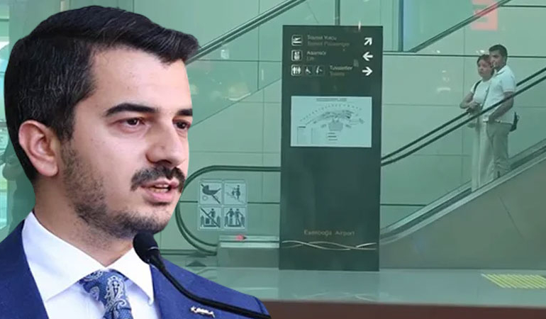 Çankaya Belediye Başkanı Hüseyin Can Güner, Esenboğa Havalimanı’nda gözaltına alındı
