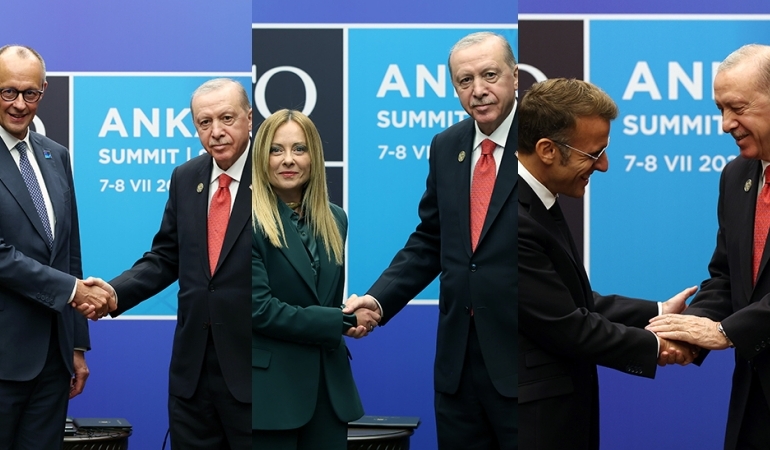 NATO Zirvesi’nde Erdoğan’dan kritik temaslar
