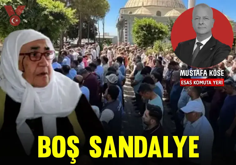 Mustafa Köse yazdı: Boş sandalye
