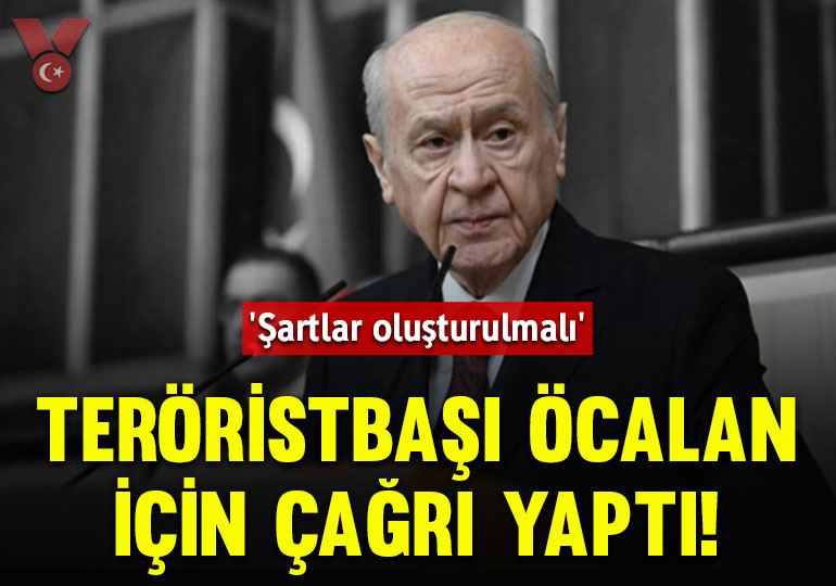 Bahçeli’den Öcalan için çağrı: ‘Şartlar oluşturulmalı’
