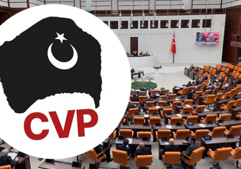 CVP’den çerçeve yasaya tepki: ‘Türk milleti teslim alınamaz!’