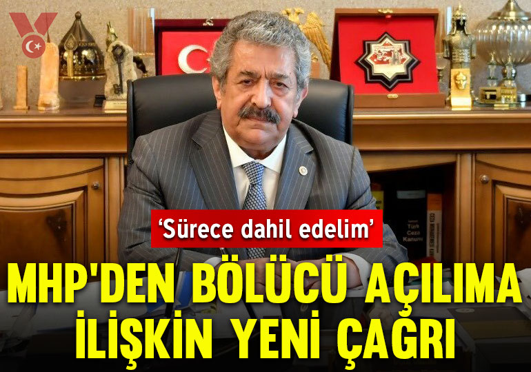 MHP’li Yıldız’dan bölücü açılıma ilişkin çağrı: Bıkmadan farklı duyarlılıkları olan insanları sürece dahil edelim