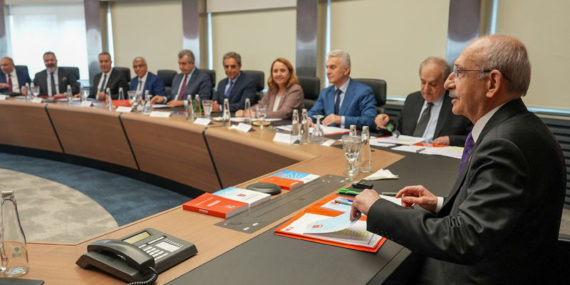 CHP MYK, Kılıçdaroğlu başkanlığında toplandı