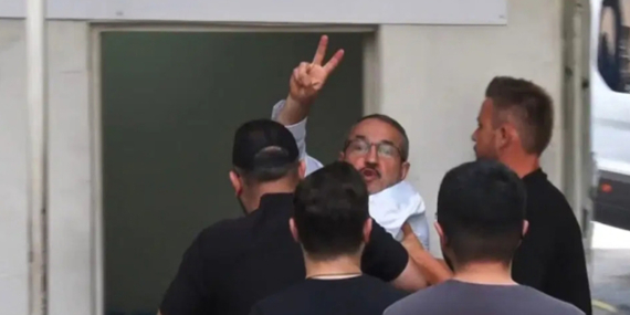 Gözaltındaki Sebahattin Şirin’den ‘Öcalan’a özgürlük’ sloganı
