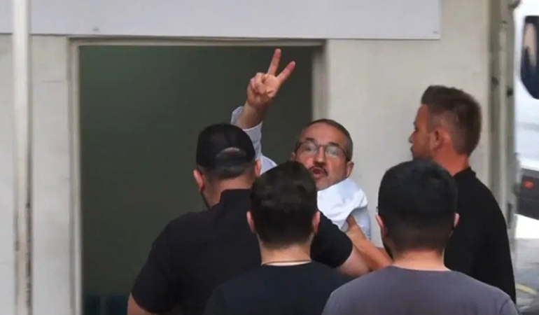Gözaltındaki Sebahattin Şirin’den ‘Öcalan’a özgürlük’ sloganı
