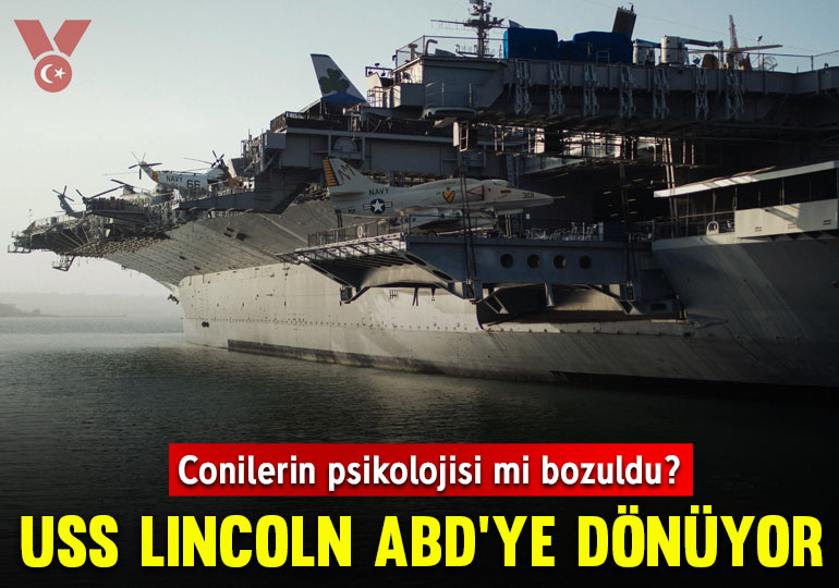 Mürettebatın ruh sağlığına ilişkin iddiaların ardından USS Lincoln görevine ara verecek