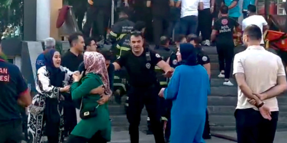 Batman’da spor salonunda yangın: 2 ölü, 9 yaralı