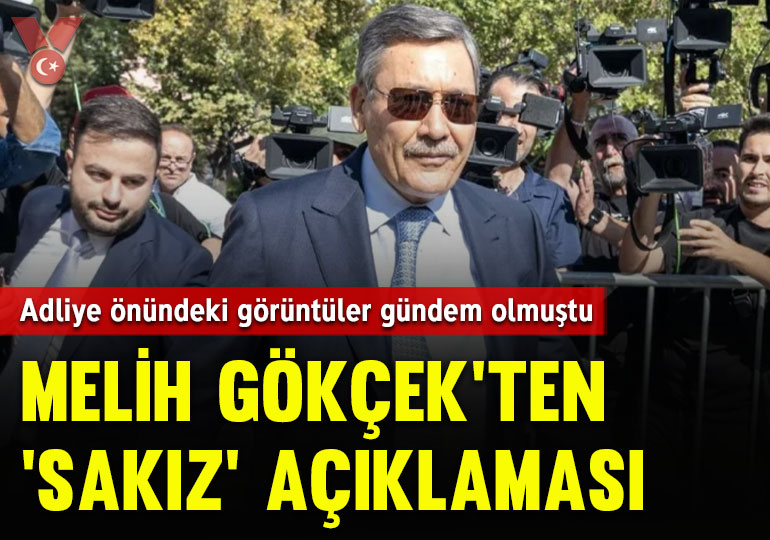 Adliye önündeki görüntüler gündem olmuştu: Melih Gökçek’ten ‘sakız’ açıklaması