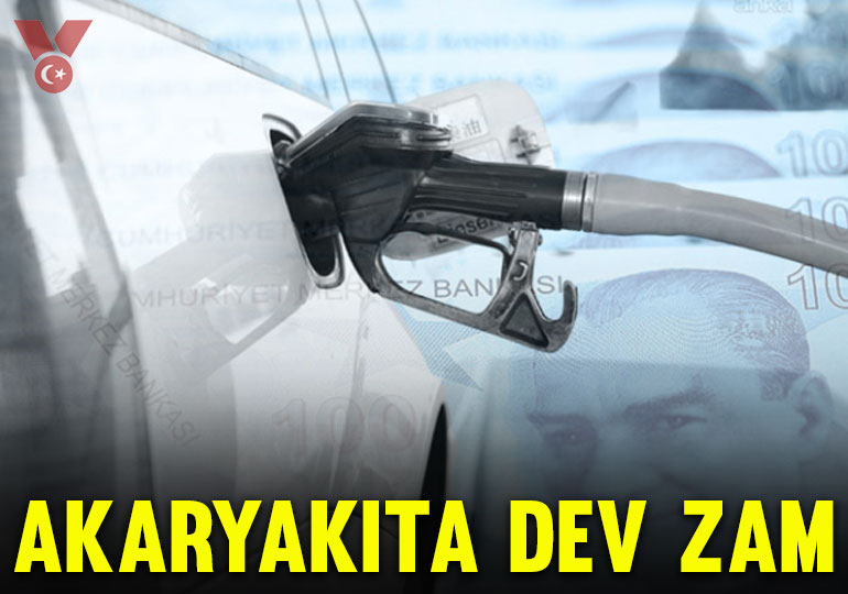 Akaryakıt fiyatlarına dev zam