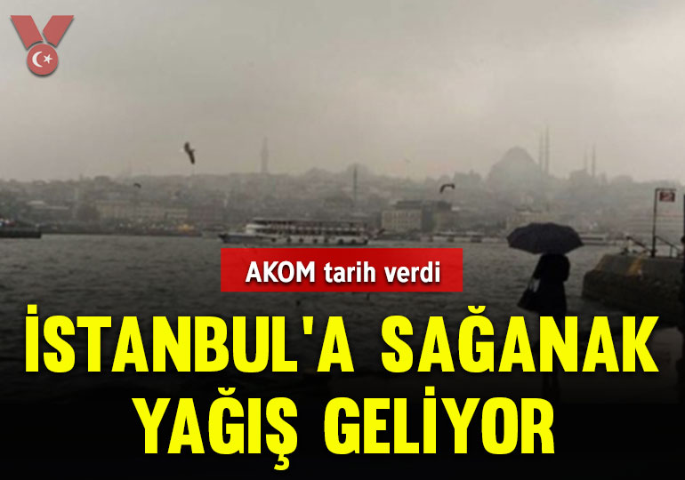 AKOM tarih verdi: İstanbul’u gök gürültülü sağanak vuracak!