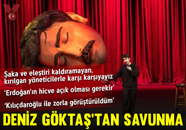 Komedyen Deniz Göktaş savunma yaptı: ‘Kılıçdaroğlu ile zorla görüştürüldüm’