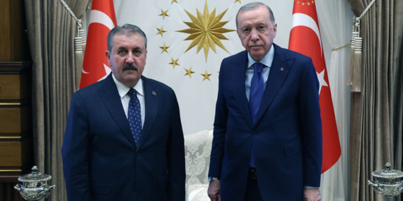 Mustafa Destici, Erdoğan ile görüştü