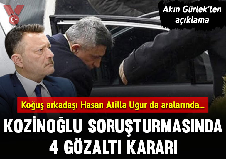Kaşif Kozinoğlu soruşturmasında 4 gözaltı kararı: Koğuş arkadaşı Hasan Atilla Uğur da aralarında…