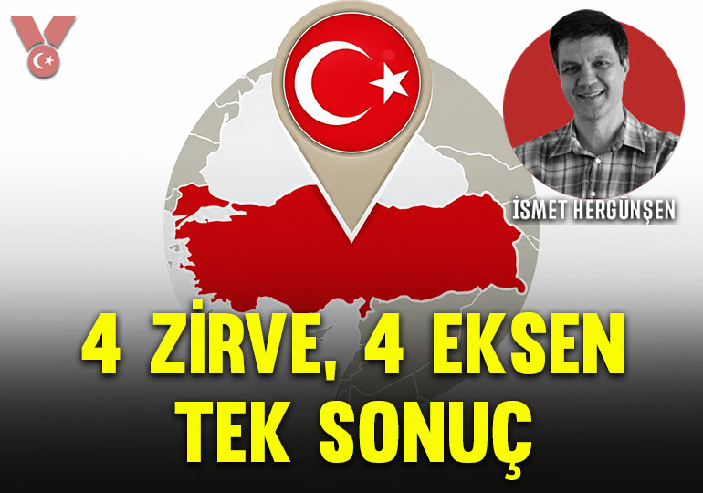 4 zirve, 4 eksen, tek sonuç