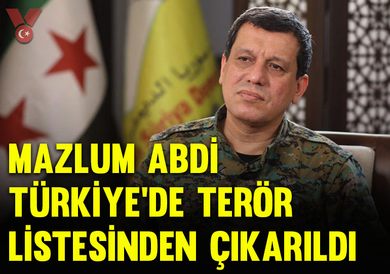 Mazlum Abdi, Türkiye’de terör listesinden çıkarıldı