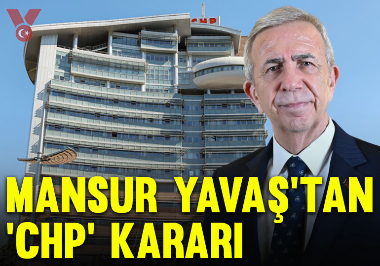Mansur Yavaş, CHP’nin 103’üncü kuruluş yıl dönümü etkinliğine katılmayacak