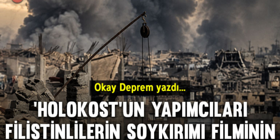 ‘Holokost’un yapımcıları şimdi de Filistinlilerin soykırımı filminin senaristliğine soyundu