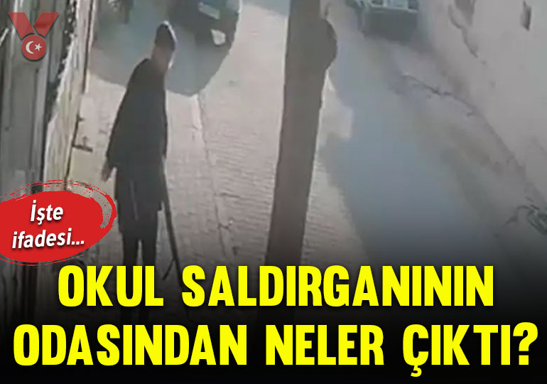 Manisa’daki okul saldırganının odasından neler çıktı? İşte ifadesi…