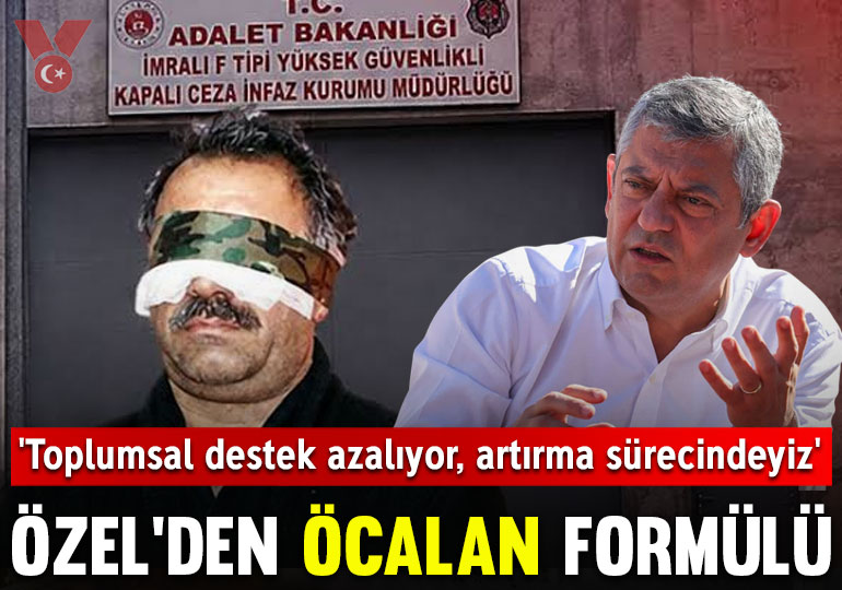 Özgür Özel’den açılıma ‘Öcalan’ formülü: ‘Toplumsal destek azalıyor, artırma sürecindeyiz’
