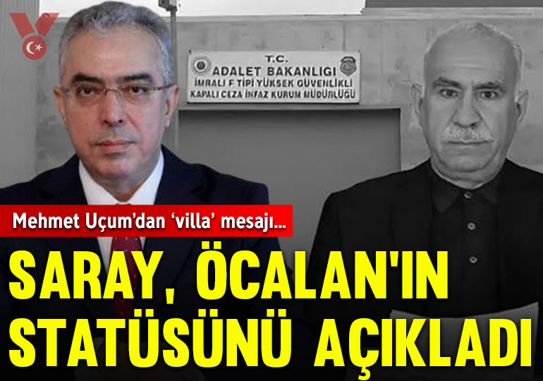 Cumhurbaşkanı Başdanışmanı Mehmet Uçum, PKK elebaşı Öcalan’ın statüsünü açıkladı