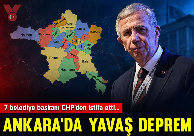 Ankara’da Mansur Yavaş depremi: 7 ilçe belediye başkanı da CHP’den istifa etti