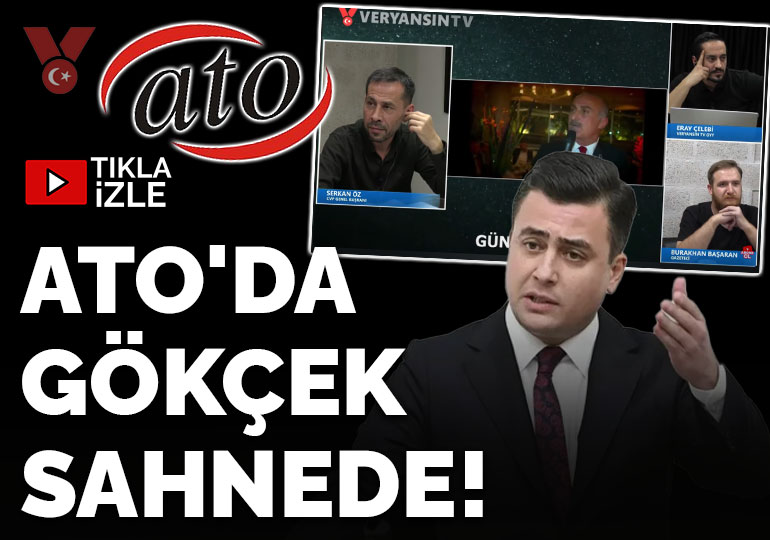 ATO’da Gökçek sahnede!